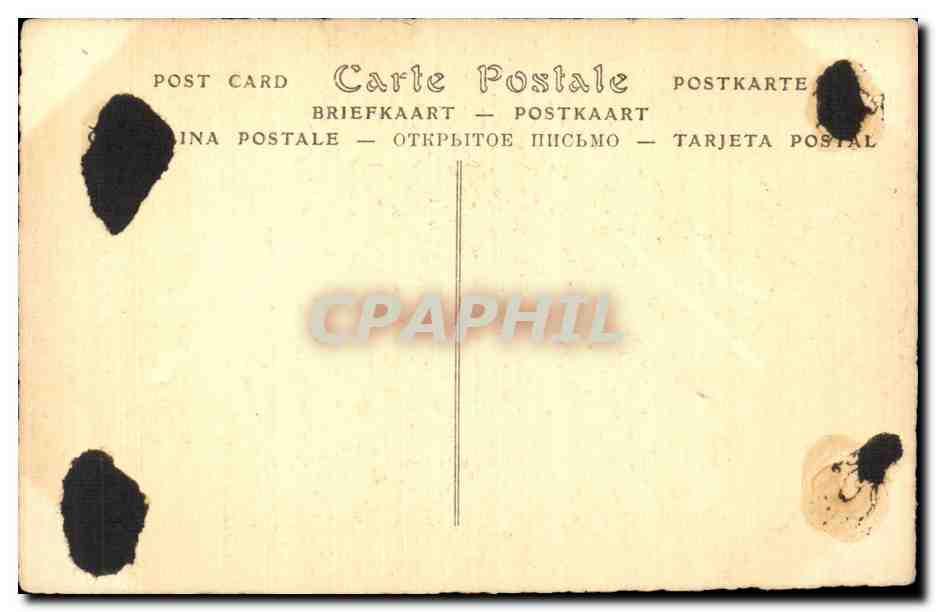 CPA Fantaisie Clemence Isaure Damed e Toulouse  — Rückseite
