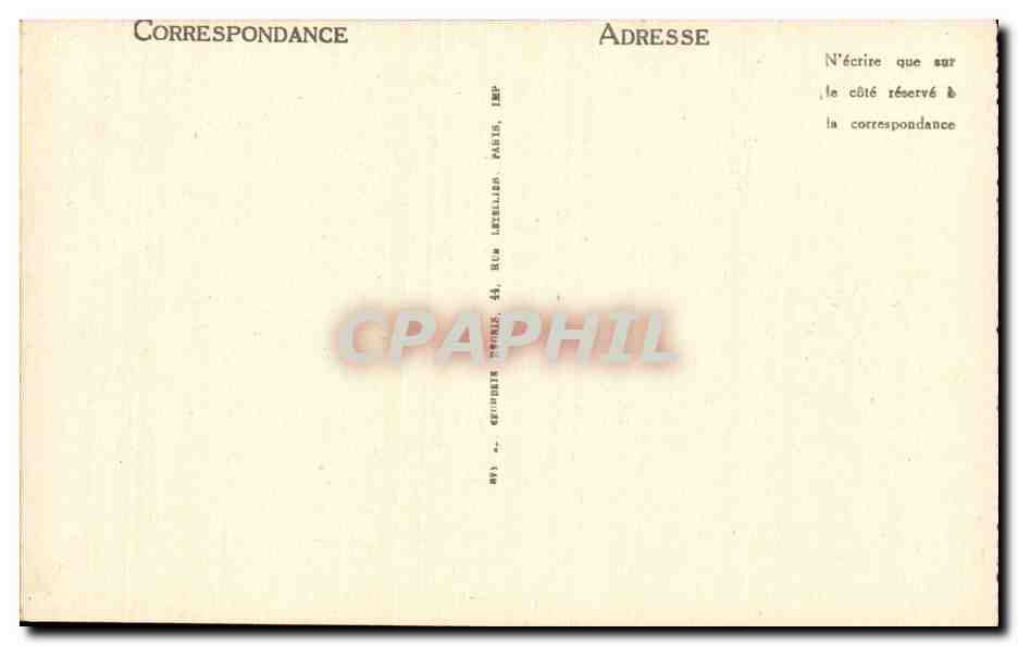 Charlotte de Savoie — Portrait gravé — CPAPHIL n°245 — Verso