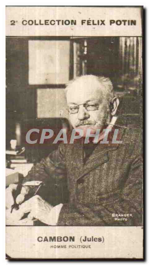 Image 2 Collection Felix Potin - Jules Cambon Homme politique -