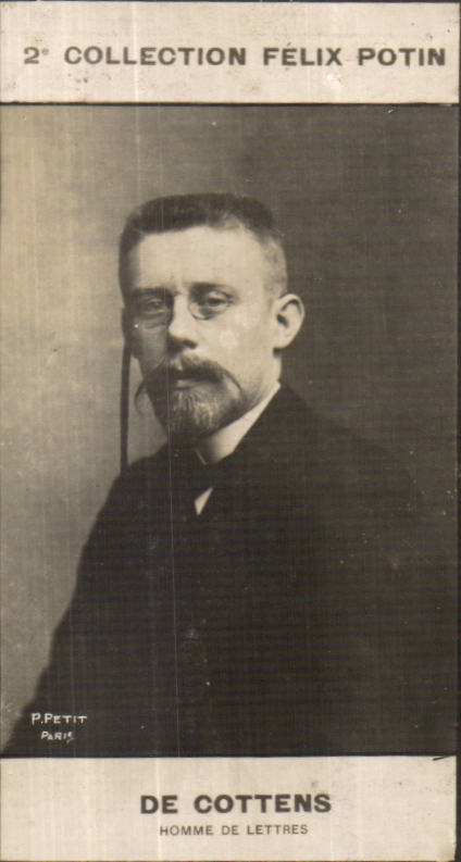 Image - 2 Collection Felix Potin - de Cottens Homme de lettres