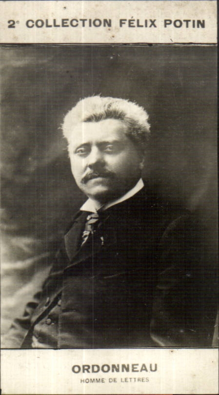 Image - 2 Collection Felix Potin - Ordonneau Homme de lettres -