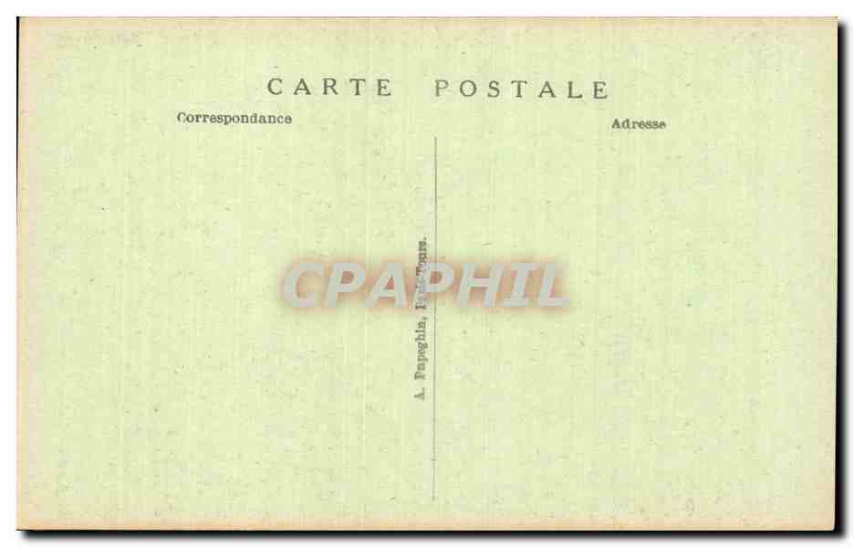 François Ier, Roi de France — portrait gravé avec texte biographique — A. P. — Achterkant