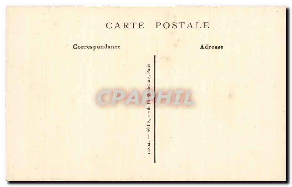 Arts - Tableaux - Dupin - femme du fermier general - CPA — Verso