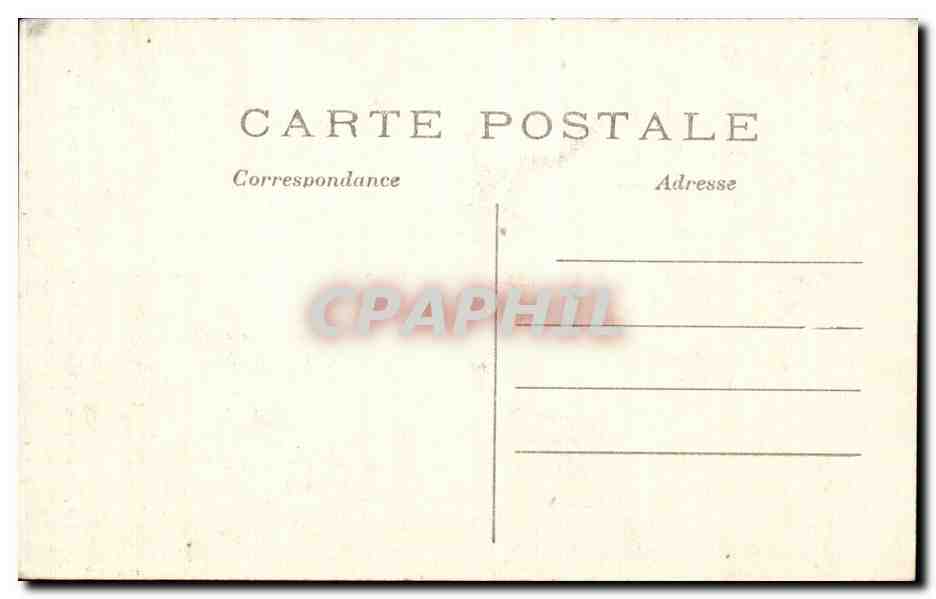 CPA Militaria La guerre de 1914 General Gallieni gouverneur militaire de Paris  — Rückseite
