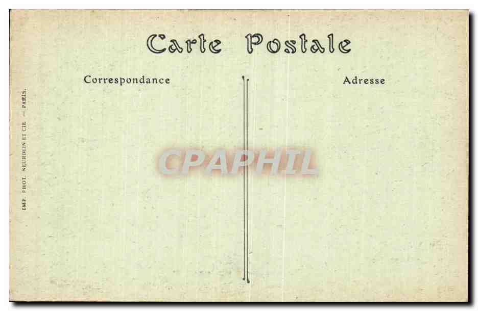 CPA Militaria Campagne de 1914 Village de Glannes apres le bombardement  — Rückseite