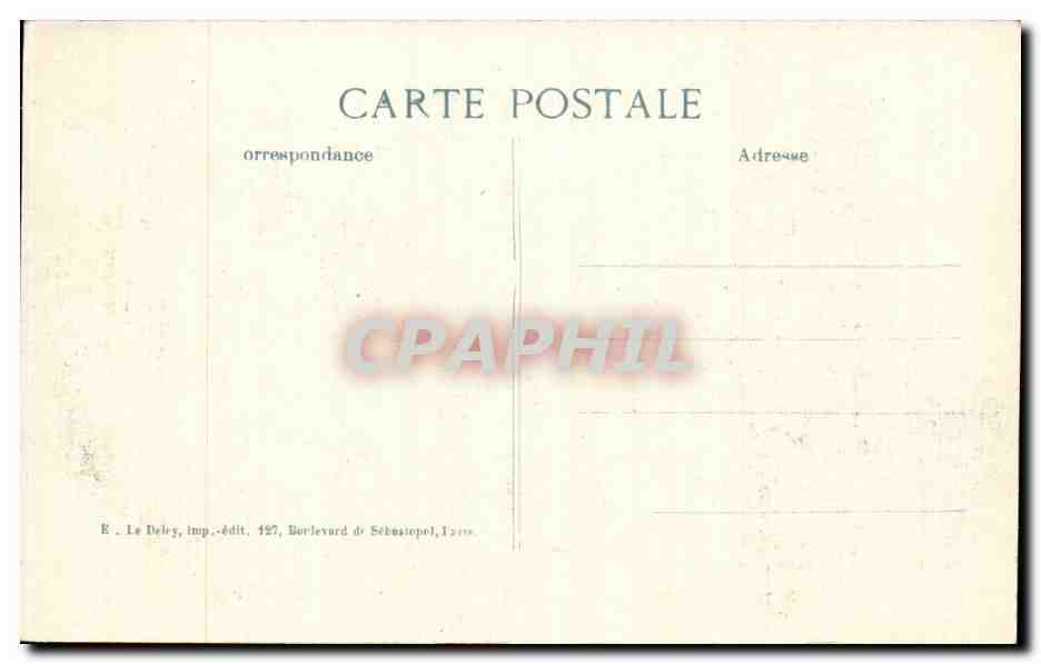 CPA Militaria Un groupe d artillerie attendant les ordres — Rückseite