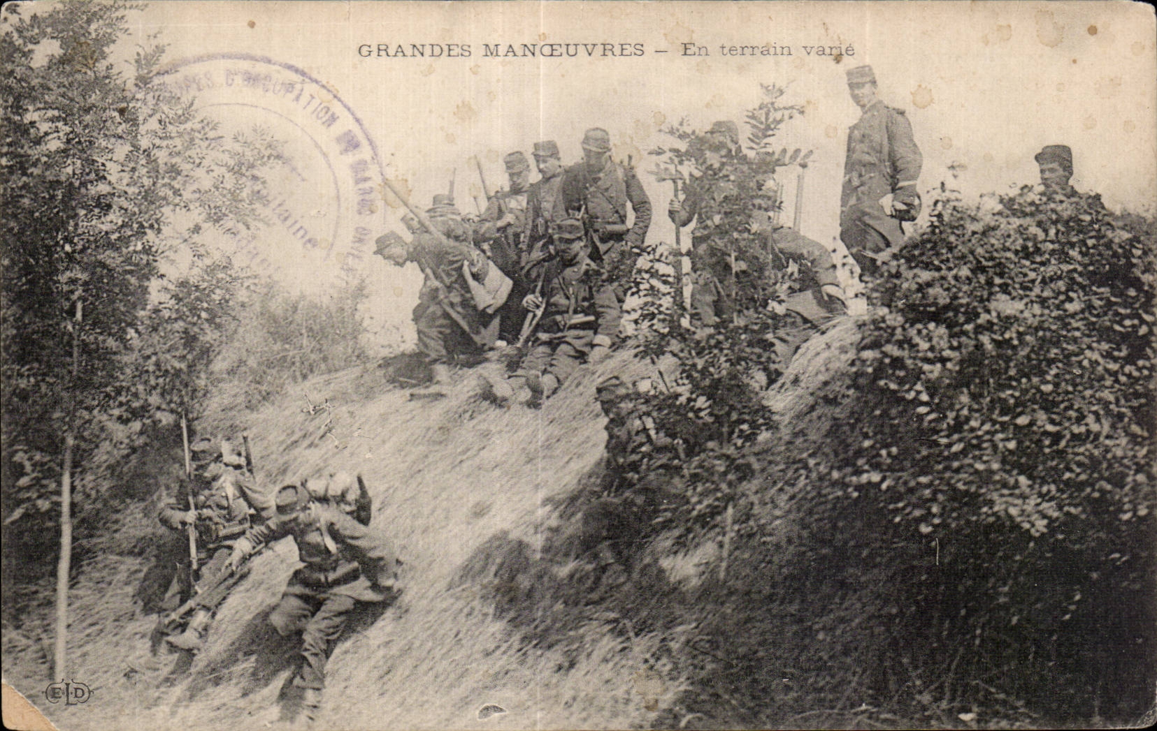 Grandes Manœuvres – En terrain varié — Éditeur C.D. (C.D. Paris)