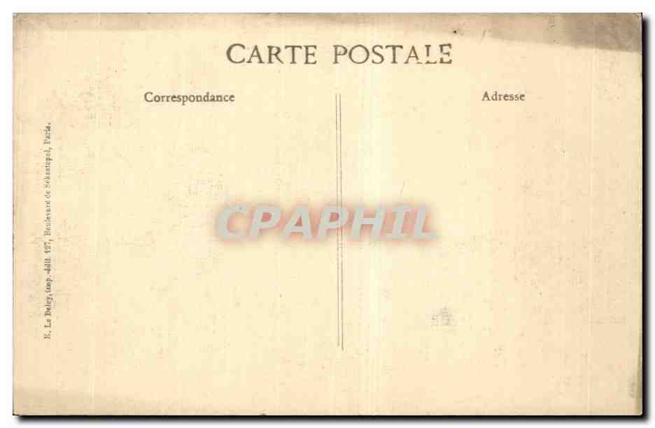 Paris - Zeppelins sur Paris - Crimes odieux des pirates Boches - CPA  — Rückseite