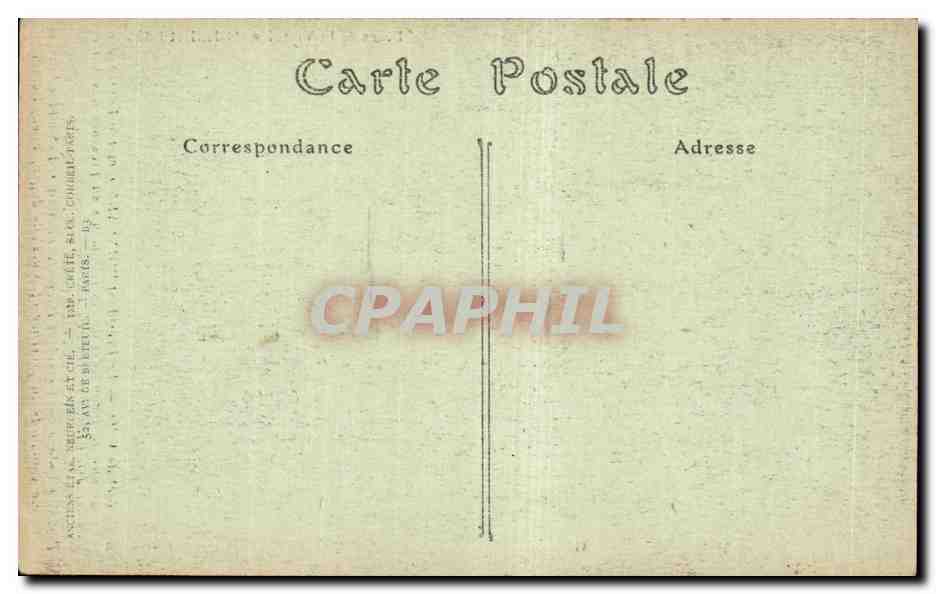 Paris - Fetes de la Victoire - 14 Juillet 1919 - Militaria - Joffre Foch et Petain - CPA  — Rückseite