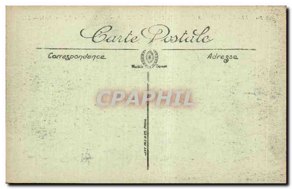 Paris - Fetes de la Victoire - 14 Juillet 1919 - Joffre et Foch Concorde - CPA  — Rückseite