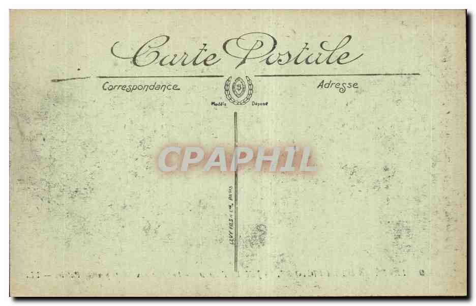 Paris - Fetes de la Victoire - 14 Juillet 1919 - Le Salut aux Morts - CPA  — Rückseite