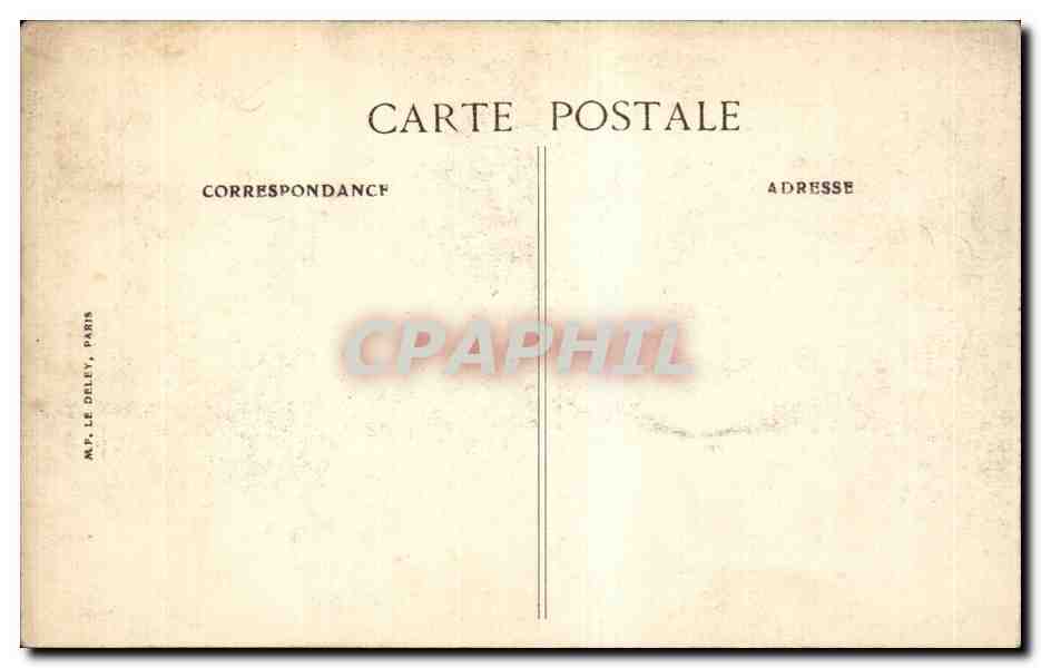 Paris - Fetes de la Victoire - 14 Juillet 1919 - CPA  — Rückseite
