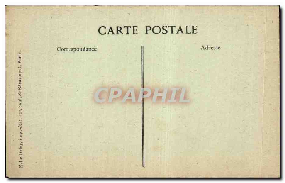 Paris - Revue du 14 Juillet 1918 - Militaria - Soldats Anglais - CPA  — Rückseite