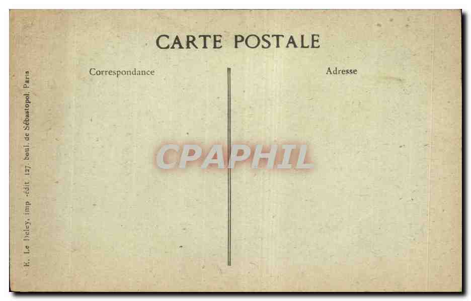 Paris - Revue du 14 Juillet 1918 - Militaria - Troupes Italiennes - CPA  — Rückseite