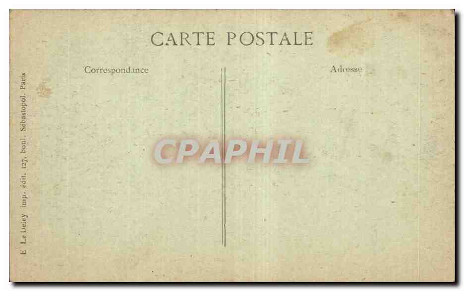 Paris - Revue du 14 Juillet 1918 - Militaria - Troupes Portugais Portugal - CPA  — Rückseite