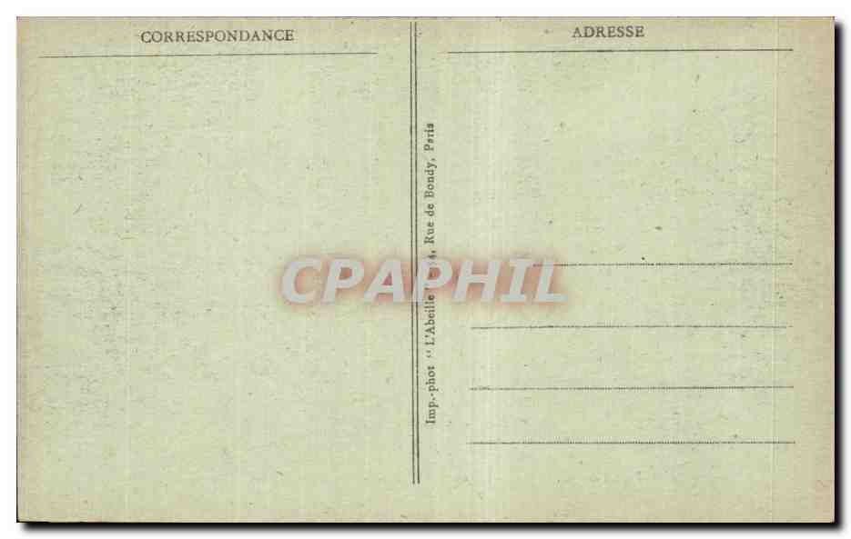 Paris - Militaria - 11 Novembre 1920 - Mommage au Poilu inconnu - CPA  — Rückseite