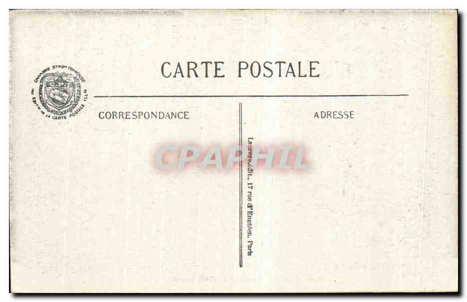 Paris - Militaria - 1916 - Nos Braves Poilus - Rue Royale - CPA  — Verso
