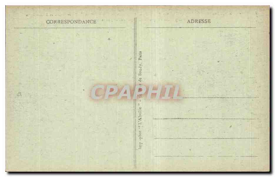 CPA Militaria Paris 11novembre 1920 Fetes cinquantenaire de la Republique Hommage au Poilu et Gambetta Lion de Belfort  — Rückseite