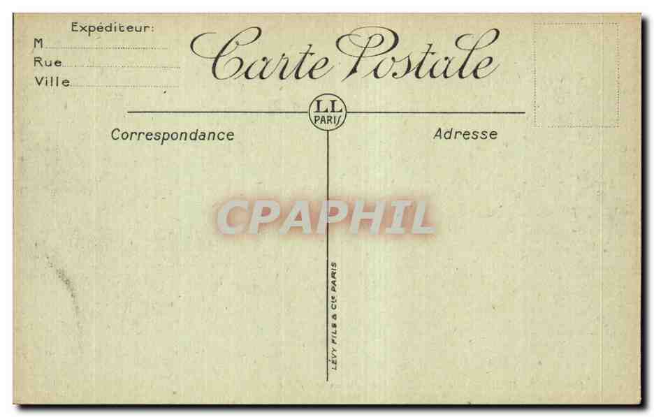 CPA Militaria Paris 11 novembre 1920Les territoriaux sous l arc de triomphe  — Verso