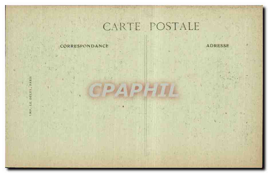 CPA Militaria Paris Fetes de la Victoire 14 juillet 1919 Les Marechaux Foch et Joffre  — Verso