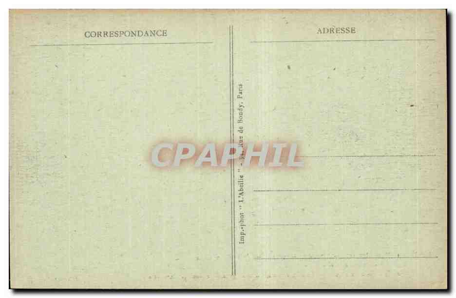 CPA Militaria Paris 11 novembre 1920 Fetes du cinquantenaire de la Republique Gambetta Soldat inconnu L arrivee au panth — Rückseite