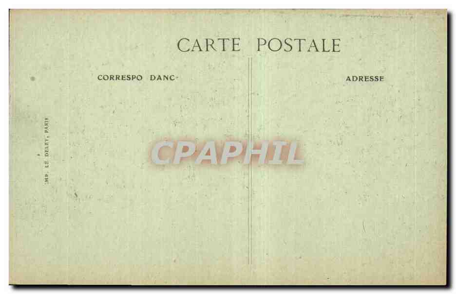 CPA Militaria Paris Fetes de la victoire 14 juillet 1919 Le defile Le salut aux morts — Verso