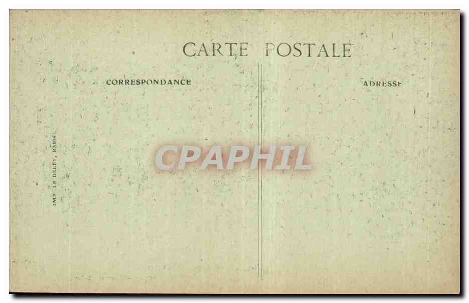CPA Militaria Paris Fetes de la victoire 14 juillet 1919 Le defile Troupes francaises — Verso