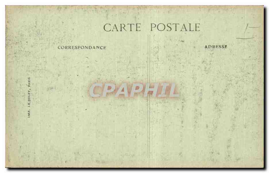 CPA Militaria Paris Fetes de la victoire 14 juillet 1919 Les trois marechaux Petain Foch Joffre — Verso