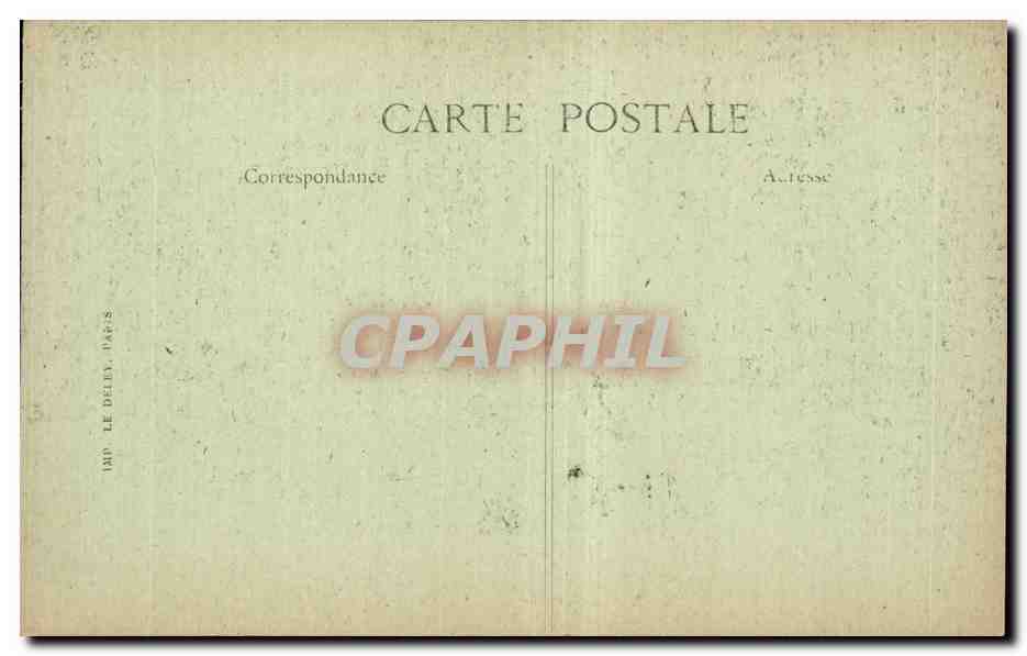 CPA Militaria Paris Fetes de la victoire 14 juillet 1919 Le defile Troupes francaises — Verso