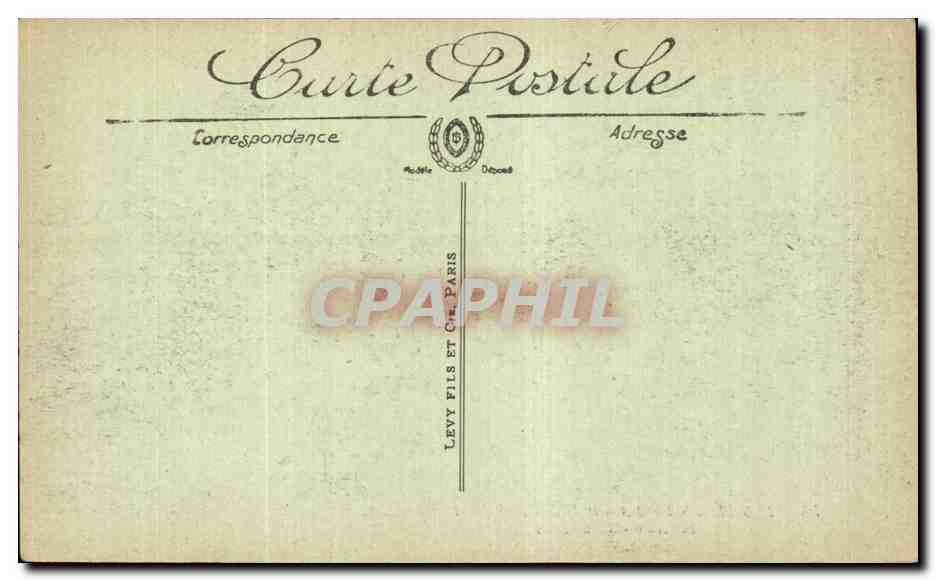 CPA Militaria Paris Fetes de la victoire du 14 juillet 1919 Les autos mitrailleuses Tank — Rückseite