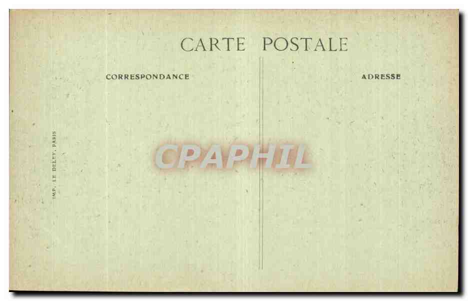 CPA Militaria Paris Fetes de la victoire a Paris 14 juillet 1919 Le general Pershing  — Verso