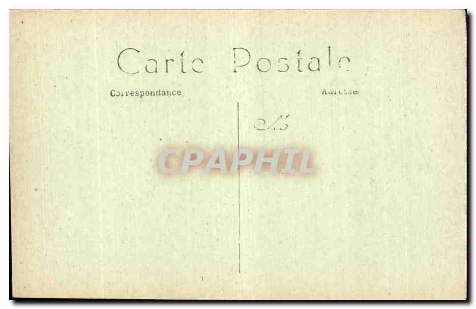 CPA Militaria Paris Le 14 juillet a Paris en 1919 Fetes de la Victoire General Pershing  — Verso