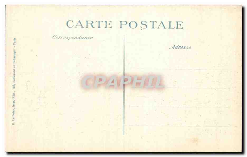 CPA Militaria Anvers Apres le bombardement — Rückseite