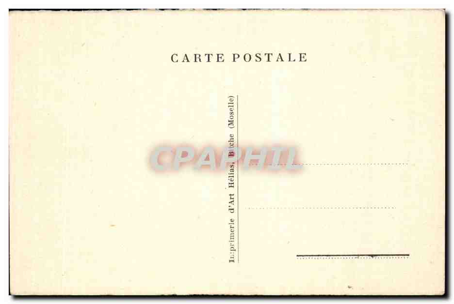 CPA Militaria Artillerie portee — Rückseite