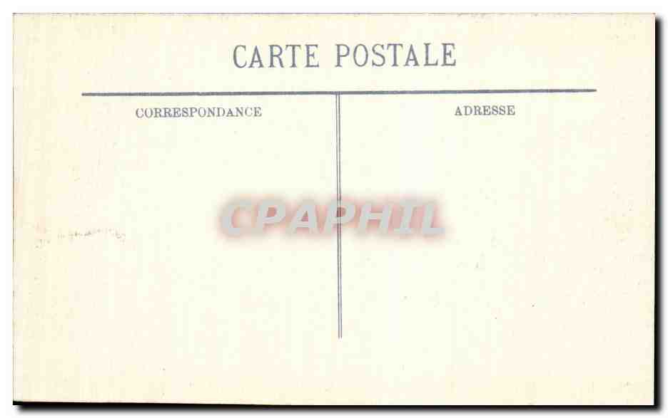 CPA Militaria Guerre de 1914 L evacuation d une ville bombardee — Rückseite