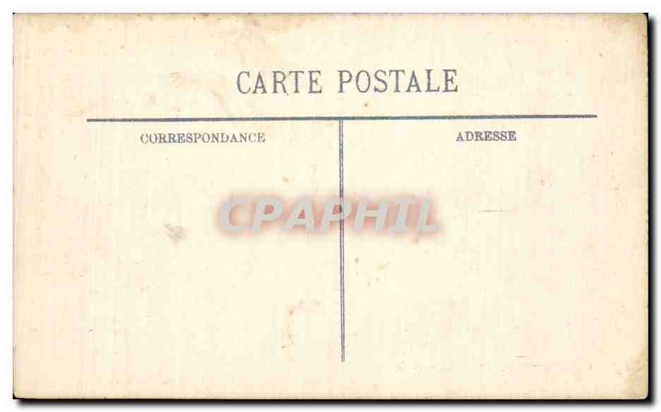 Ligne détruite après le passage des troupes — Guerre 1914-1915 — LL — Achterkant