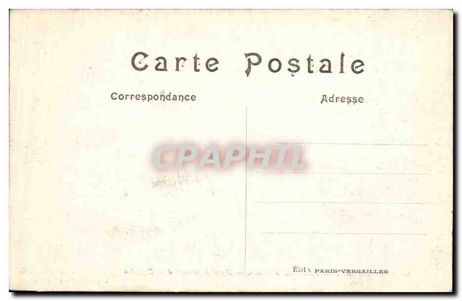 CPA Militaria Guerre de 1914 Parc Royal d Anvers Apres le passage d un zeppelin  — Rückseite