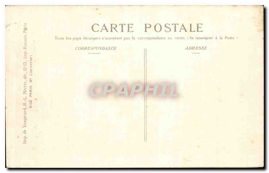 CPA Militaria Guerre de 1914 Les tranchees Les bucherons au travail  — Rückseite