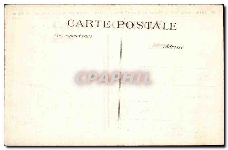 CPA Militaria Vauclerc Au bord de la mare — Rückseite