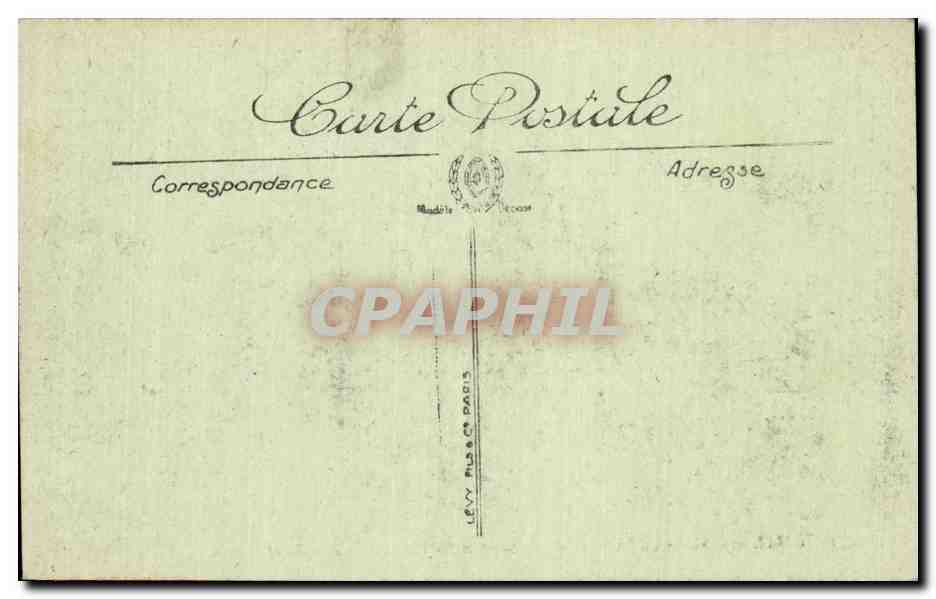 CPA Chalons sur Marne Eglise Saint Alpin Bas relief  — Verso