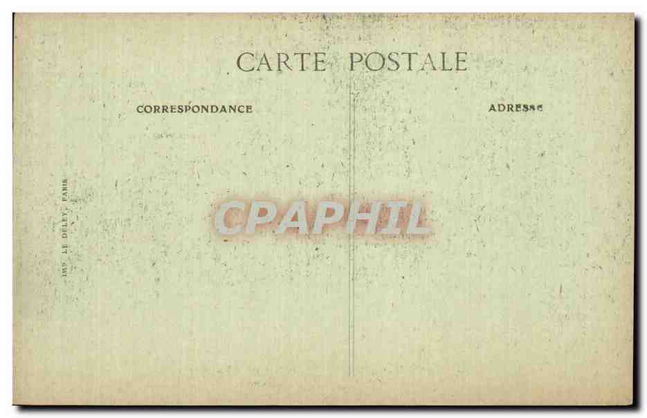CPA Militaria Revue du 14 juillet 1917 Le defile Marechal Petain Arc de triomphe  — Verso