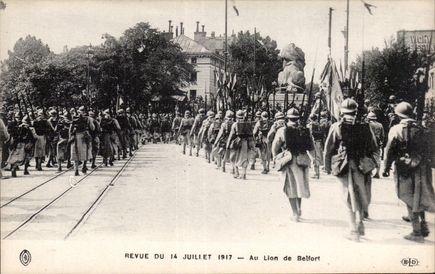 Revue du 14 juillet 1917 — Au Lion de Belfort