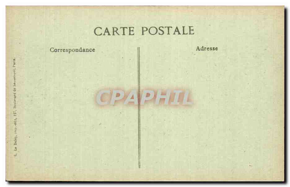 Revue du 14 juillet 1917 — Au Lion de Belfort — Rückseite