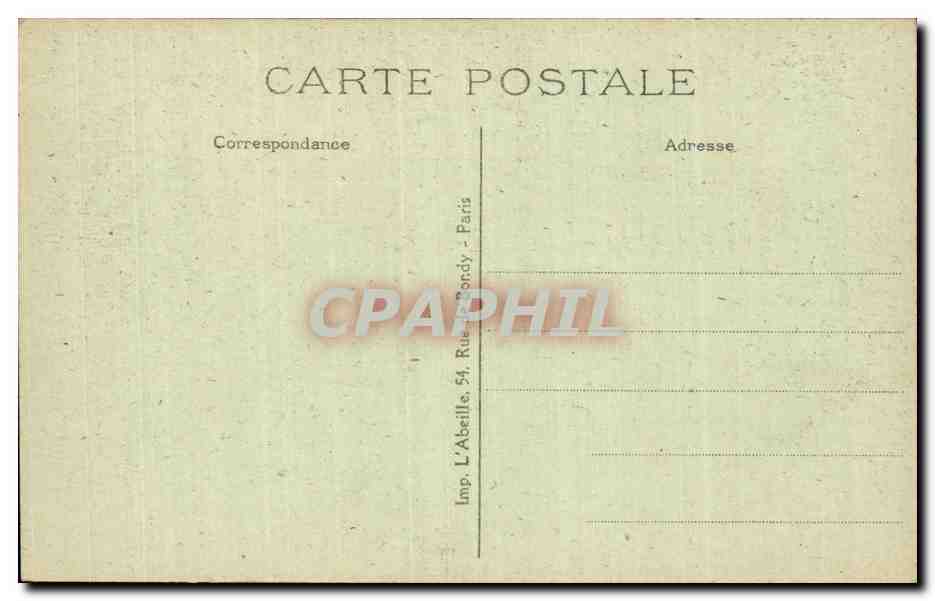 CPA Militaria Paris Fetes de la Victoire 14 juillet 1919 Defile de l armee francaise Arc de triomphe  — Verso