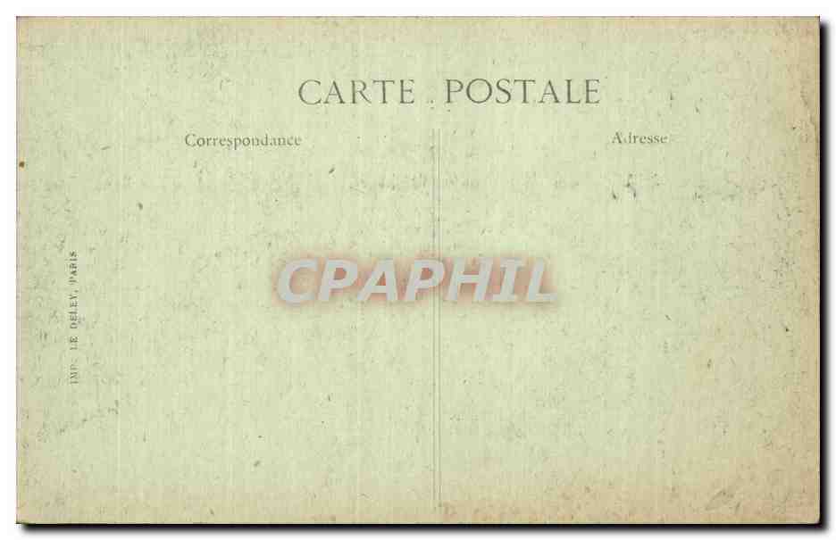 CPA Militaria Paris Fetes de la Victoire 14 juillet 1919 Le defile Troupes francaises — Verso