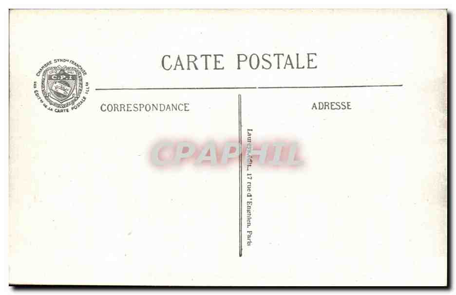 CPA Militaria Paris Le defile de la victoire 14 juillet 1919 Le defile des lanciers belges — Verso