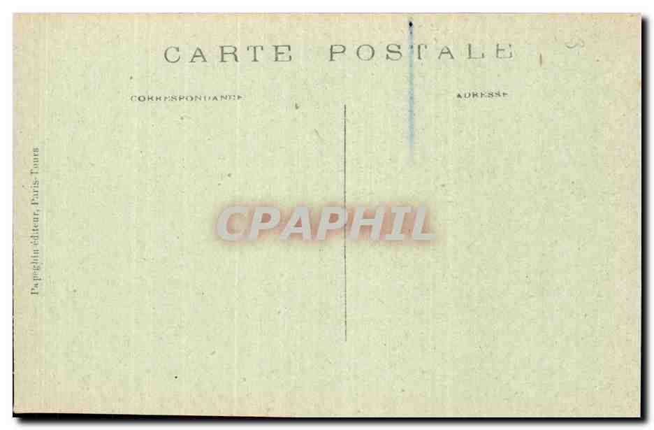 CPA Militaria Paris Revue du 14 juillet 1918 Defile de l infanterie francaise — Verso