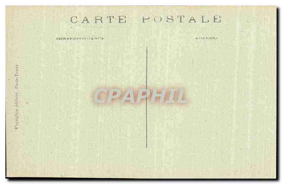 CPA Militaria Paris Revue du 14 juillet 1918 Les italiens defilent Place de la Concorde Velo Cycle — Rückseite