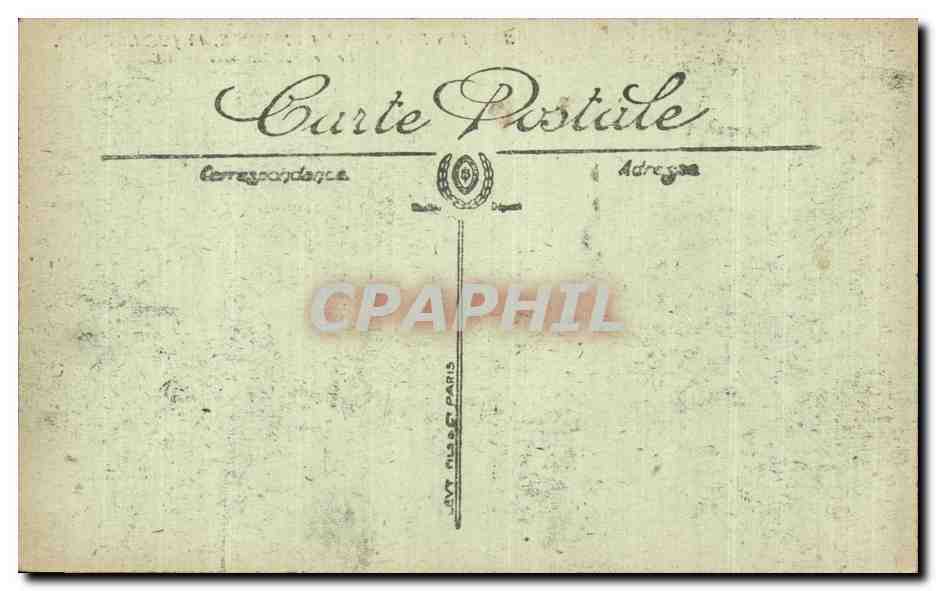 CPA Militaria Paris Fetes de la Victoire 14 juillet 1919 Le general Mortuori Arc de Triomphe  — Verso