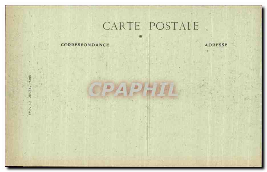 CPA Militaria Paris Fetes de la Victoire 14 juillet 1919 Le defile Le general Mangin  — Rückseite